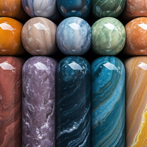 Polished stones